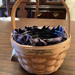 Longaberger 1992 Discovery Basket Combo